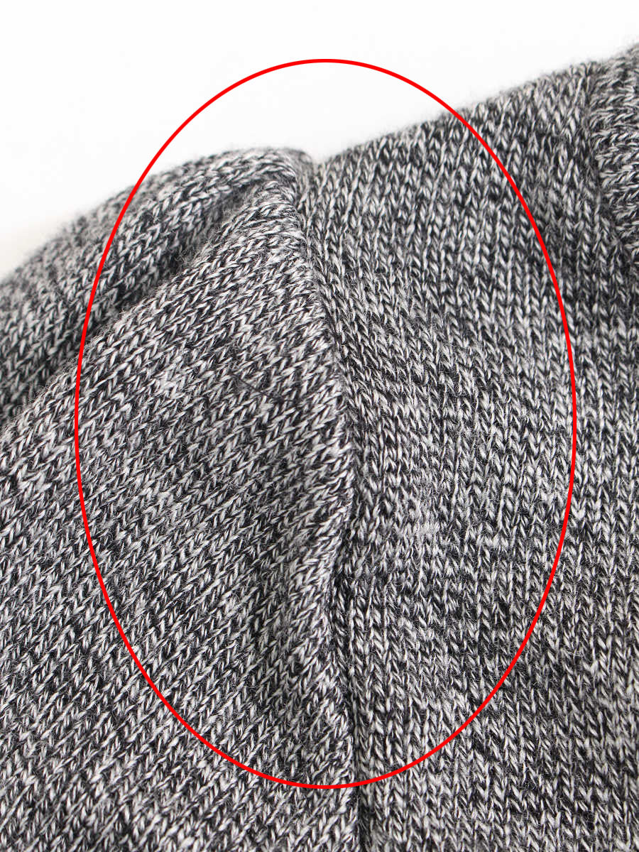 ルネ ワンピース ニットワンピース パフスリーブ リブ