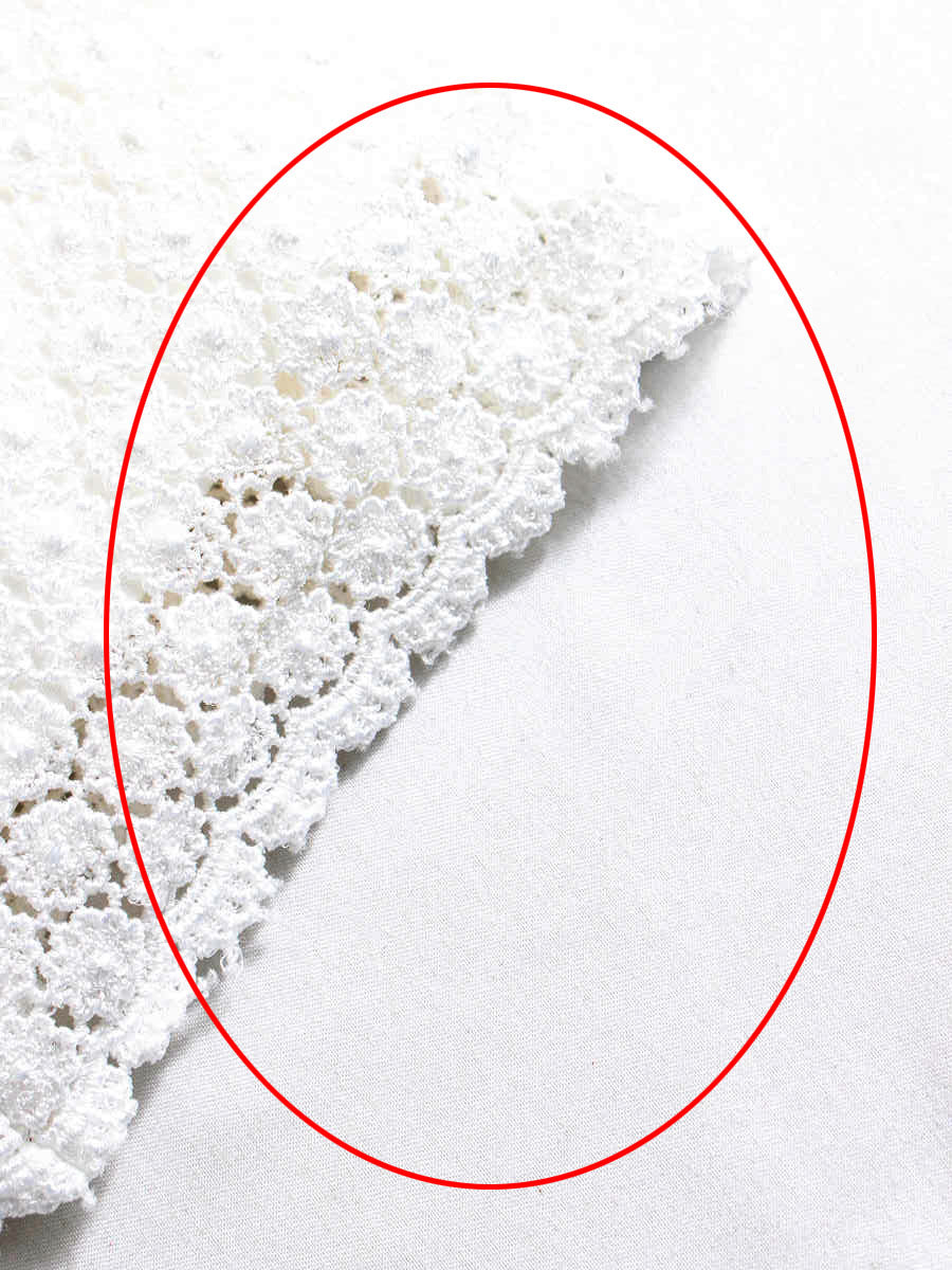 アベニールエトワール スカート フラワーレース