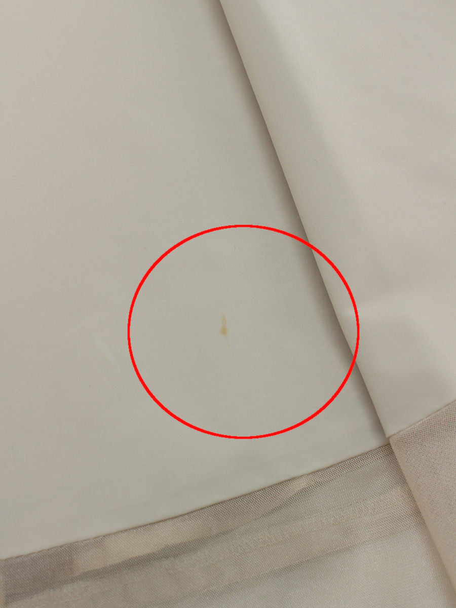 エムズグレイシー スカート タック 裾チュール フレアー