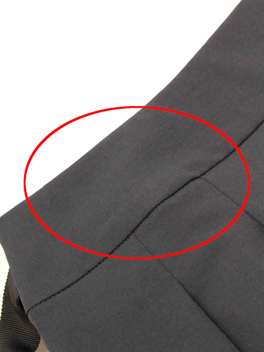 エムズグレイシー スカート フレア ウエストリボン