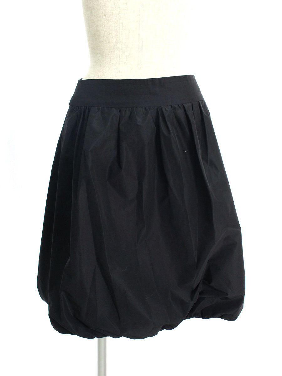 バルーンスカート M's Gracy エムズグレィシー 日本製 黒色 - スカート