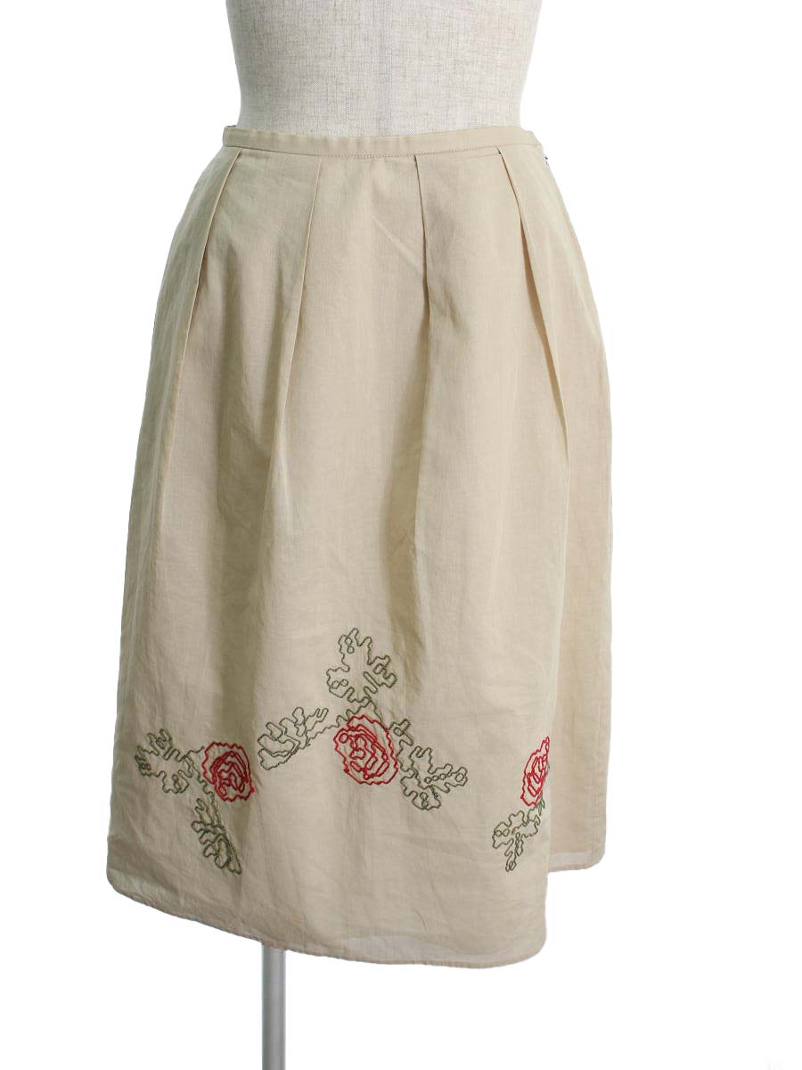シビラ スカート フラワー刺繍 | ビープライス