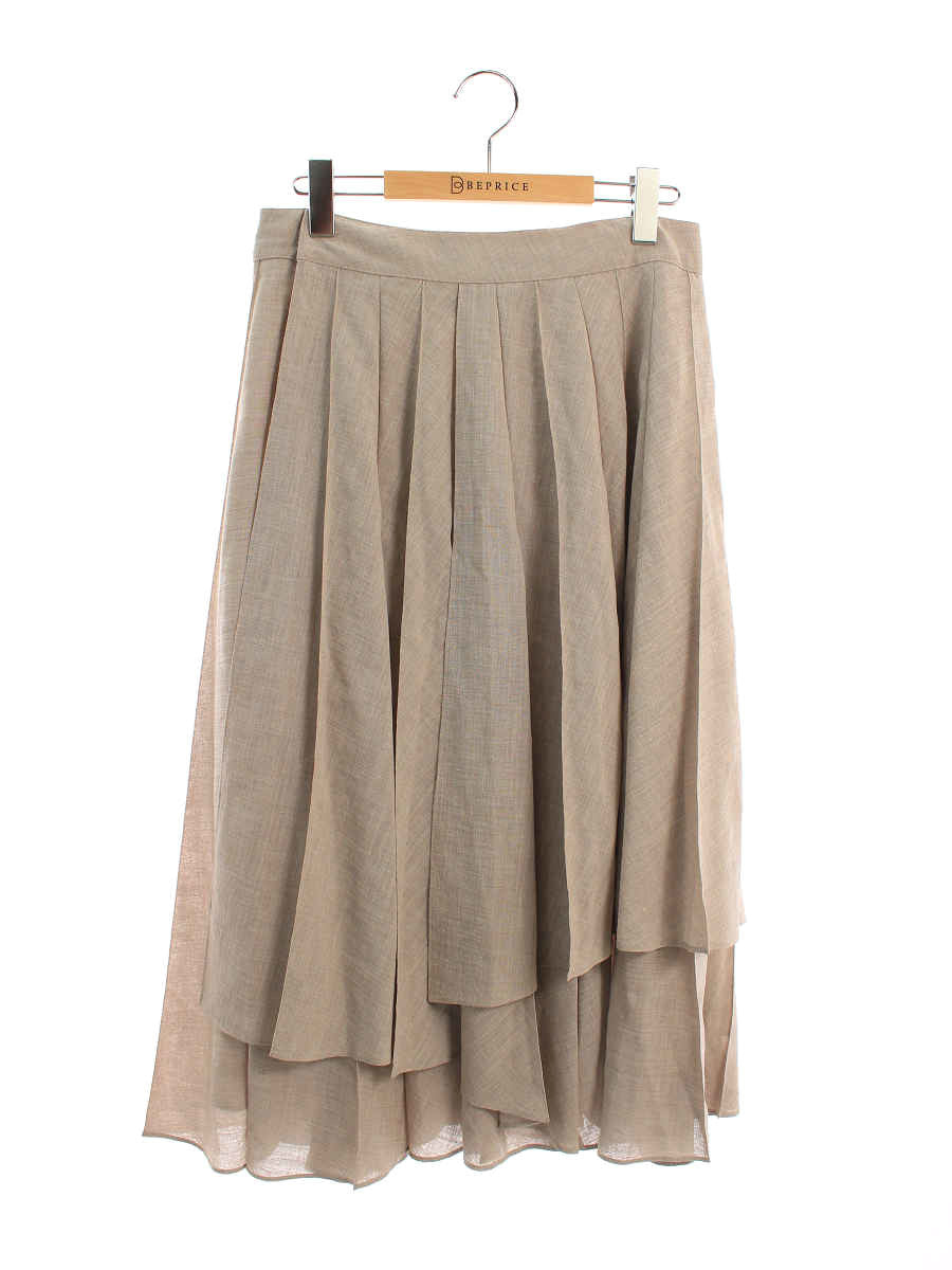 フォクシ－デイジーリンの巻きスカート、希少サイズ42丈65㎝