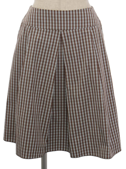 フォクシーニューヨーク スカート skirt ギンガムチェック チェック