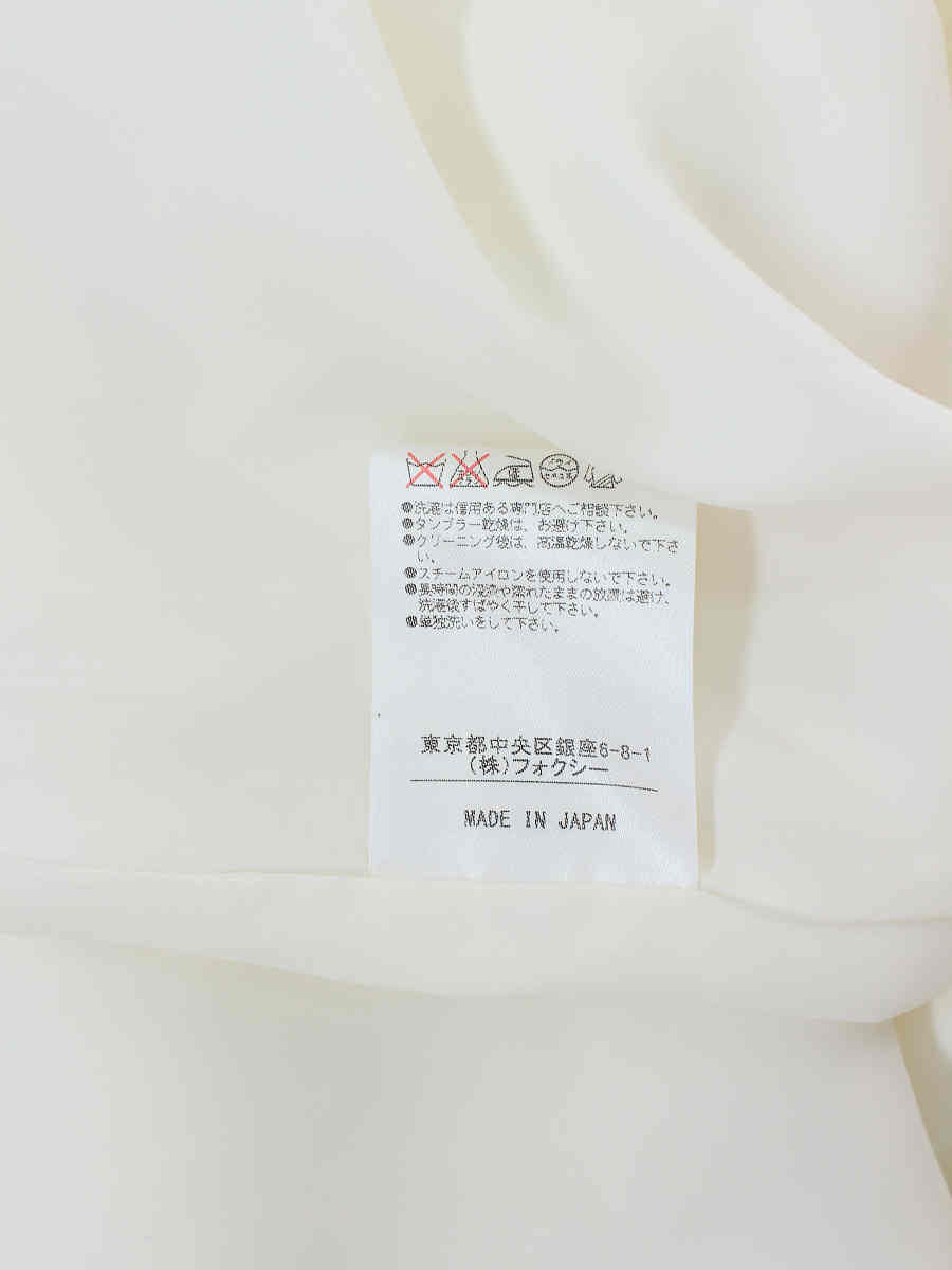 フォクシーニューヨーク collection スカート 34158 INVERTED PLEAT SKIRT