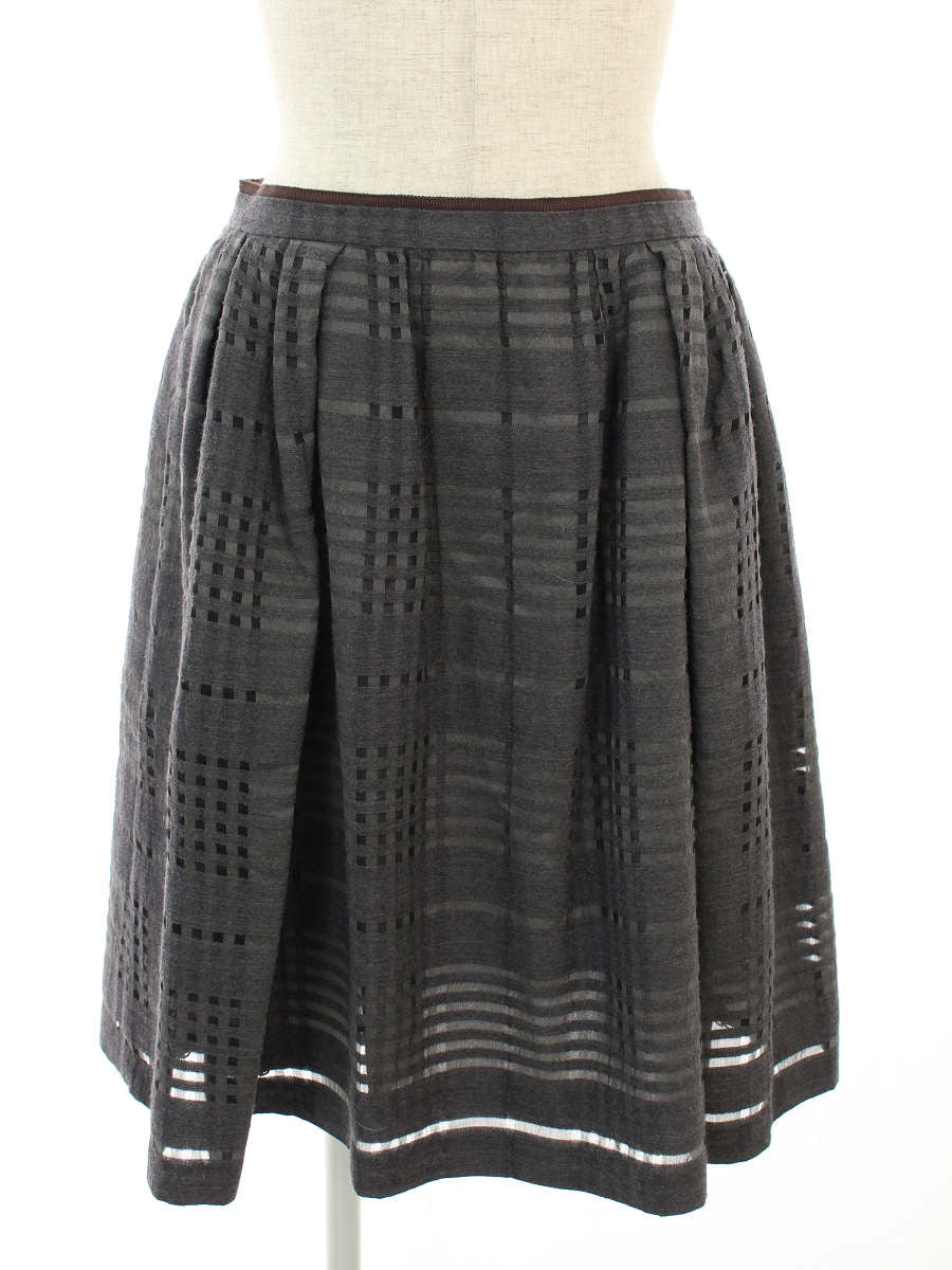 フォクシーブティック スカート 36317 Skirt チェック | 中古ブランド品 古着通販ビープライス