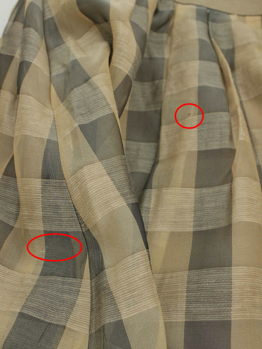 フォクシーブティック スカート 39706 Skirt チェック