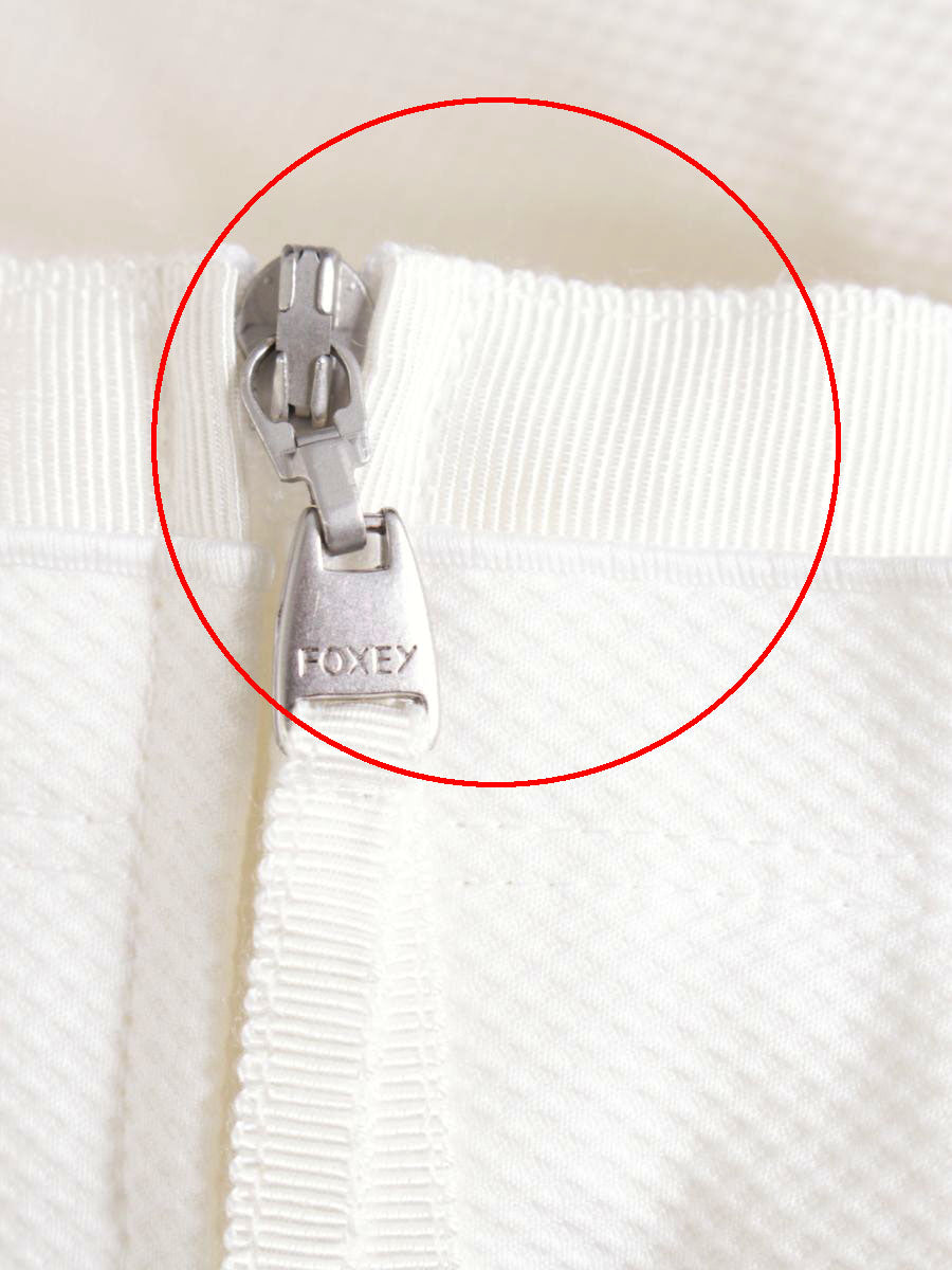 フォクシーブティック スカート タックフレア