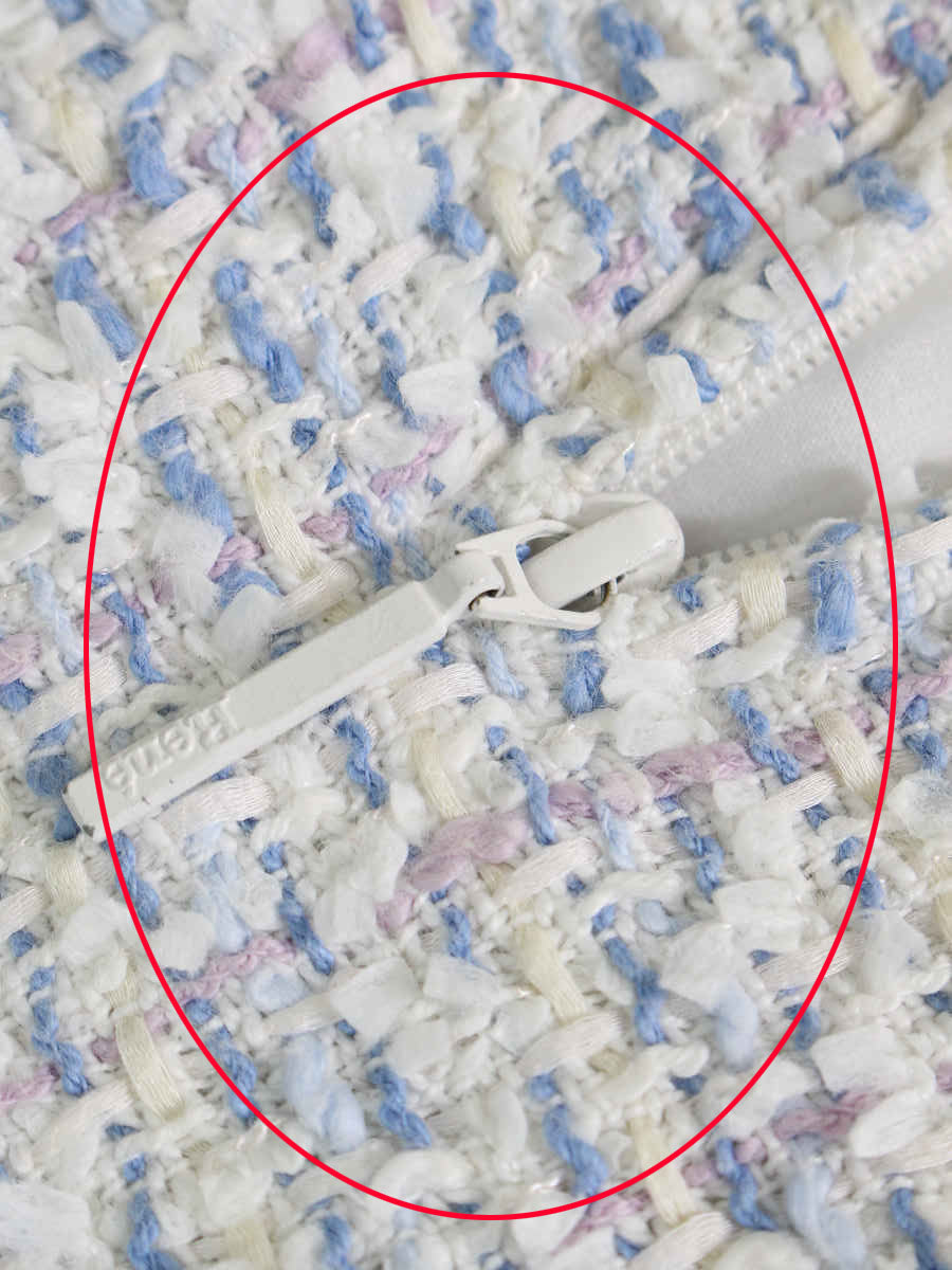 ルネ スカート ツイード フリンジ