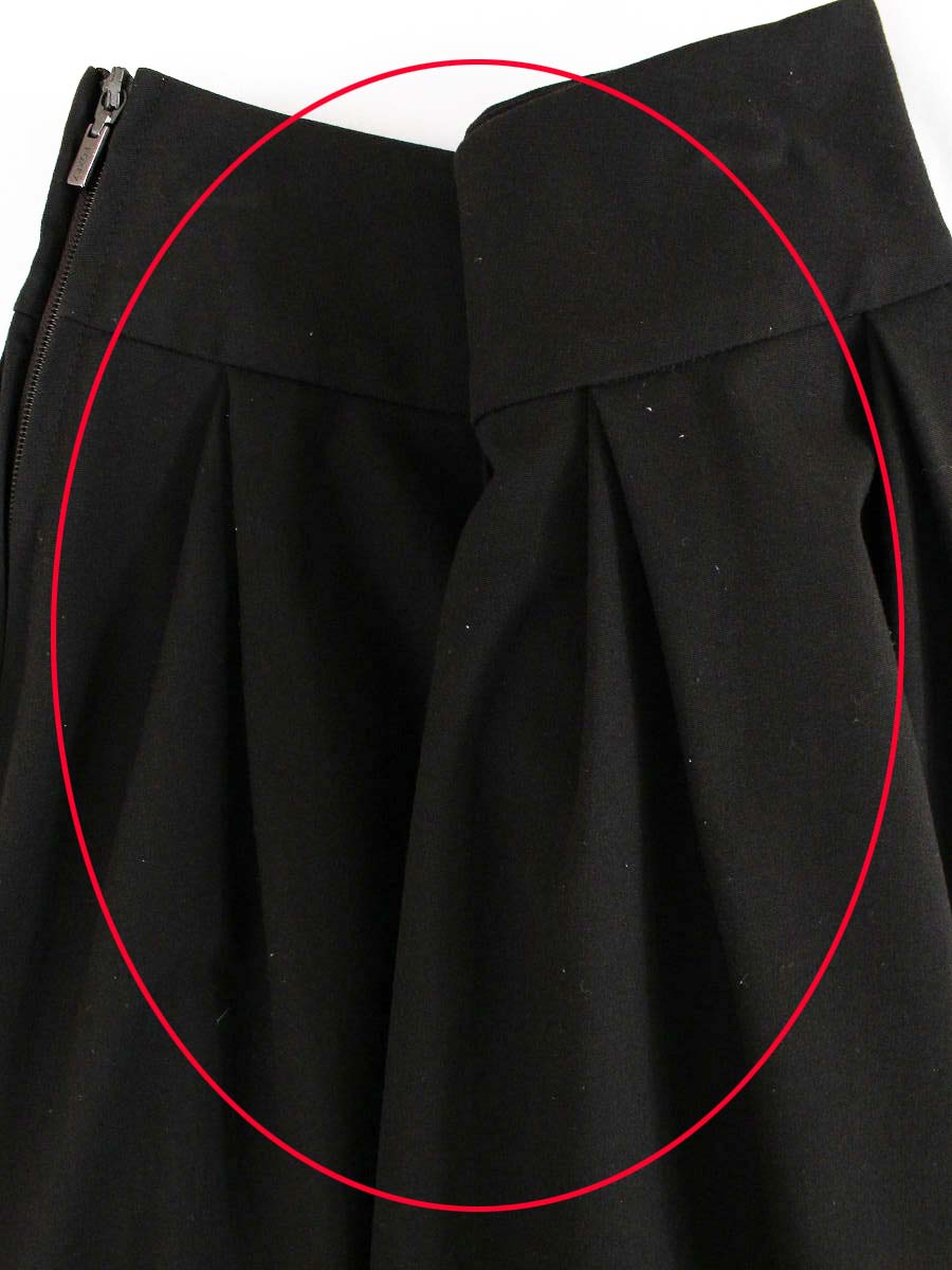 フォクシーニューヨーク スカート ダブルタック