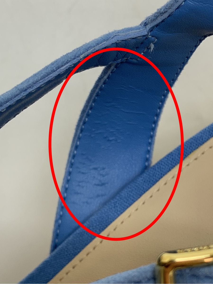 コールハーン サンダル スエード ウェッジソール