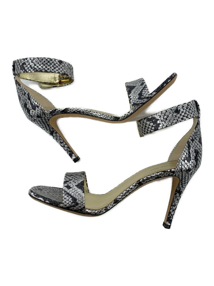 セリーヌ パンプス ウェッジソールサンダル ベルクロストラップ パイソン