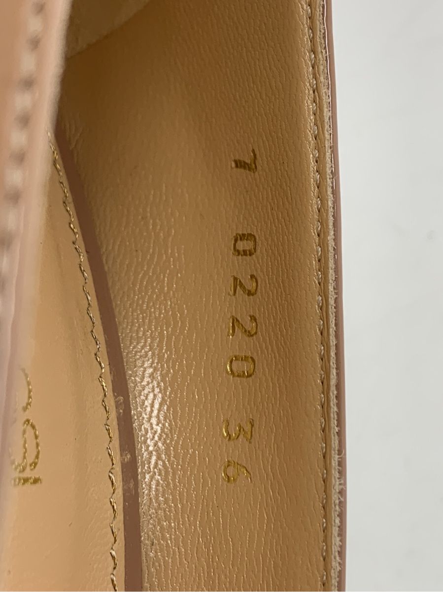 セルジオロッシ パンプス パテントレザー