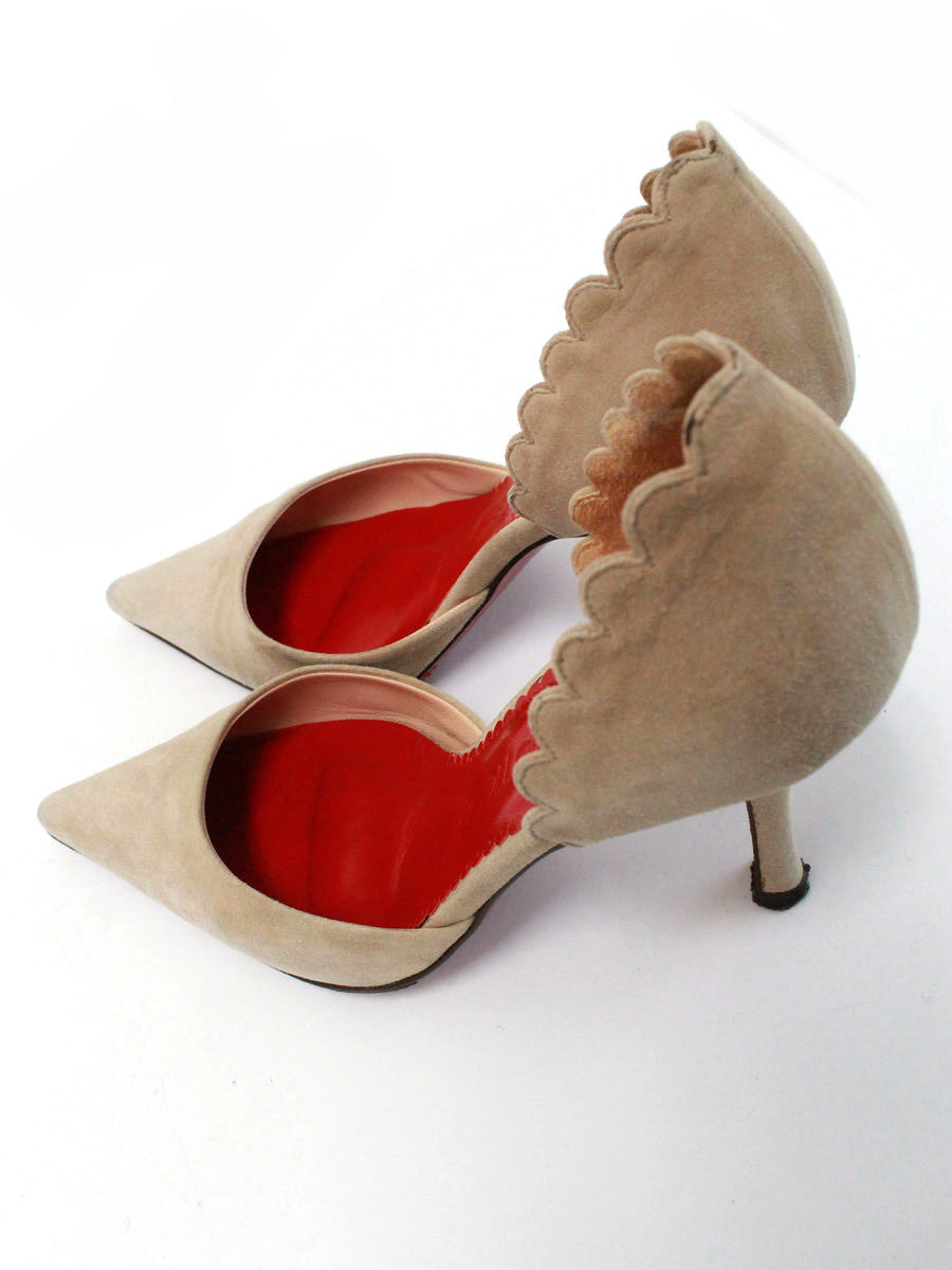 フォクシーブティック パンプス スエード