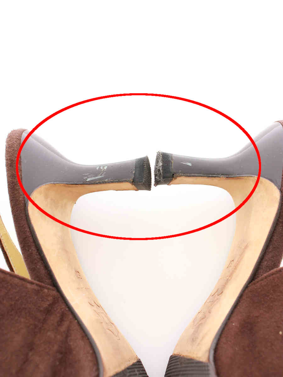 フォクシーブティック パンプス スエード バッグストラップ