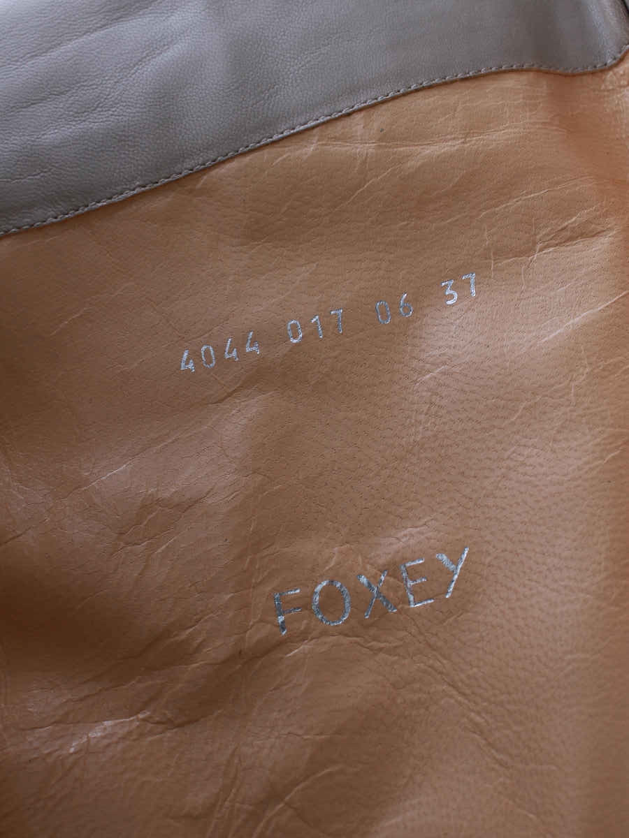 フォクシーブティック ブーツ スエード サイドジップ