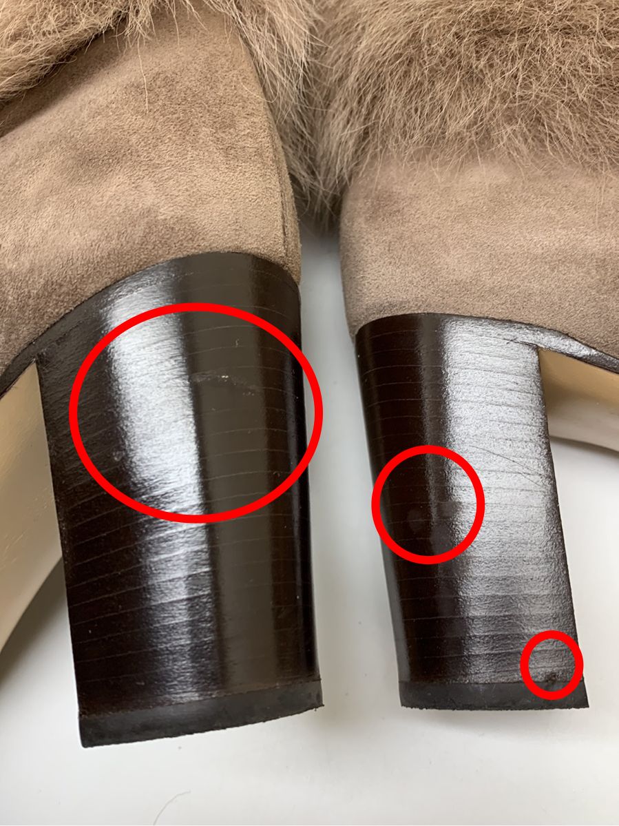 ペリーコ ブーツ ファー スエード