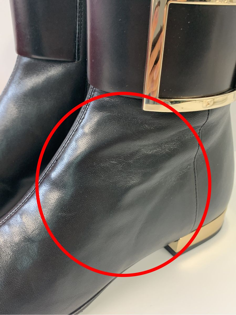 ロジェヴィヴィエ ブーツ メタルバックル ブーティ