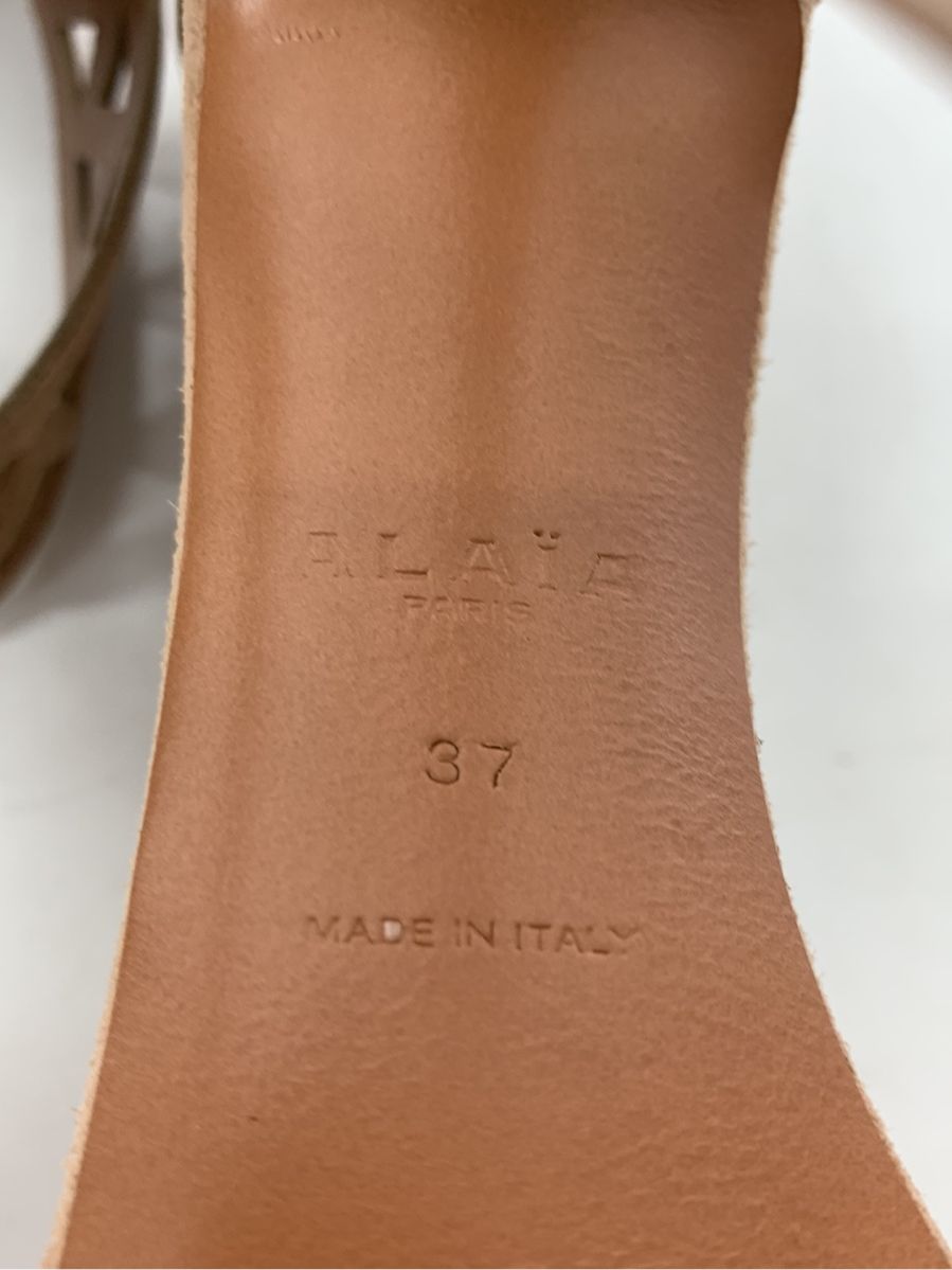 アライア サンダル スウェードレザー