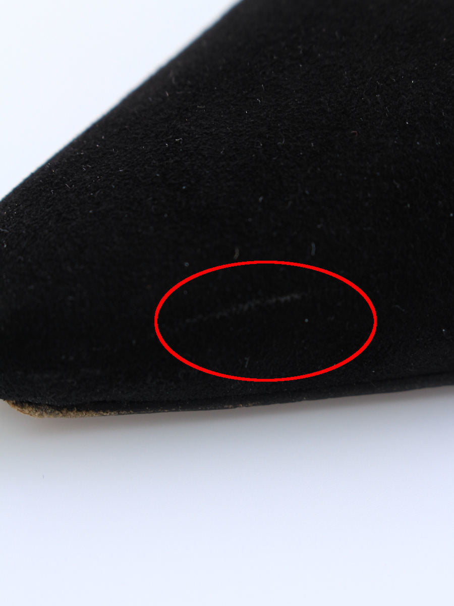 フォクシーブティック サンダル リボン スエード