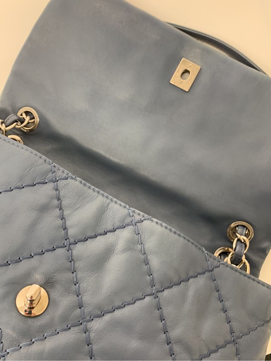 シャネル ショルダーバッグ ワイルドステッチ レザー チェーン 17番