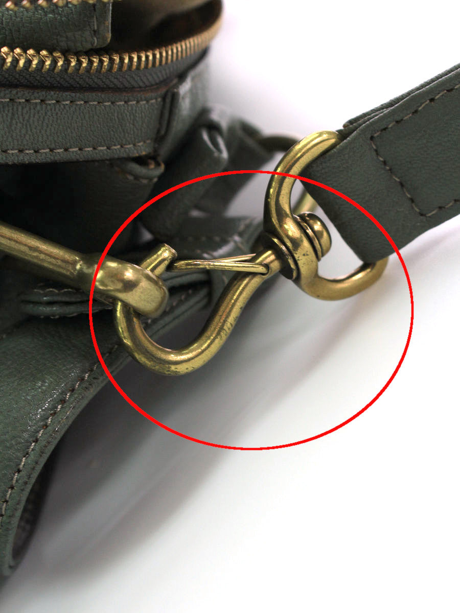 トフ&ロードストーン ショルダーバッグ サドルゴート 2WAY