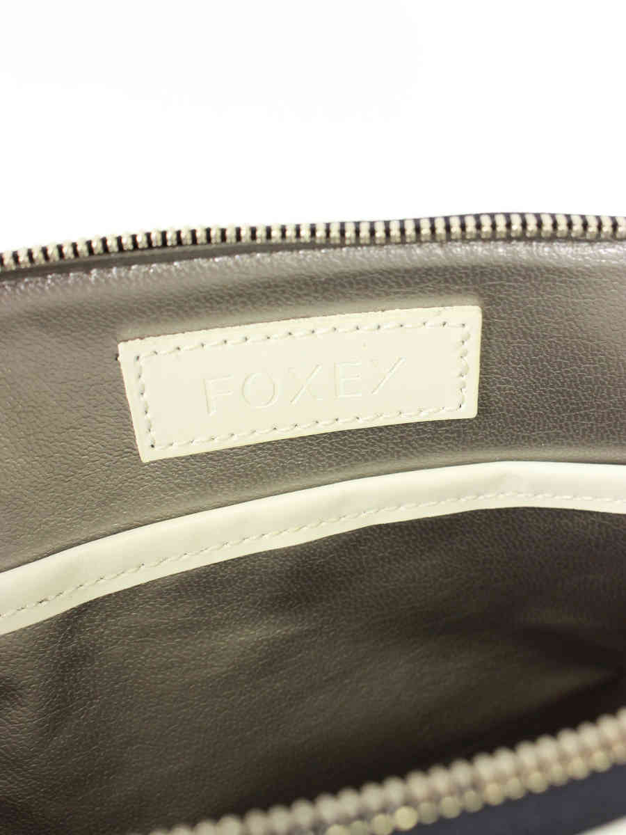 フォクシーブティック ハンドバッグ マカロンデニム