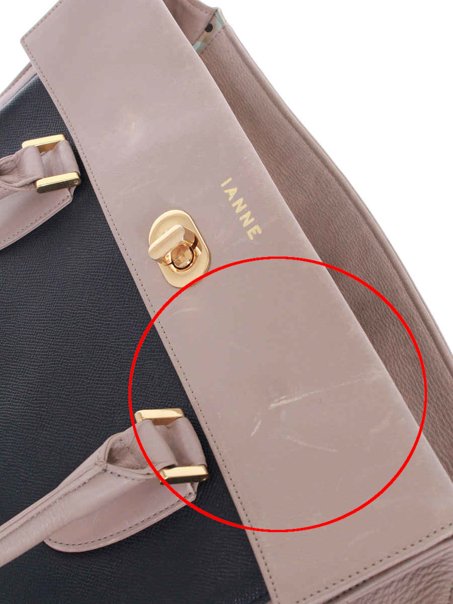 イアンヌ ハンドバッグ レザー