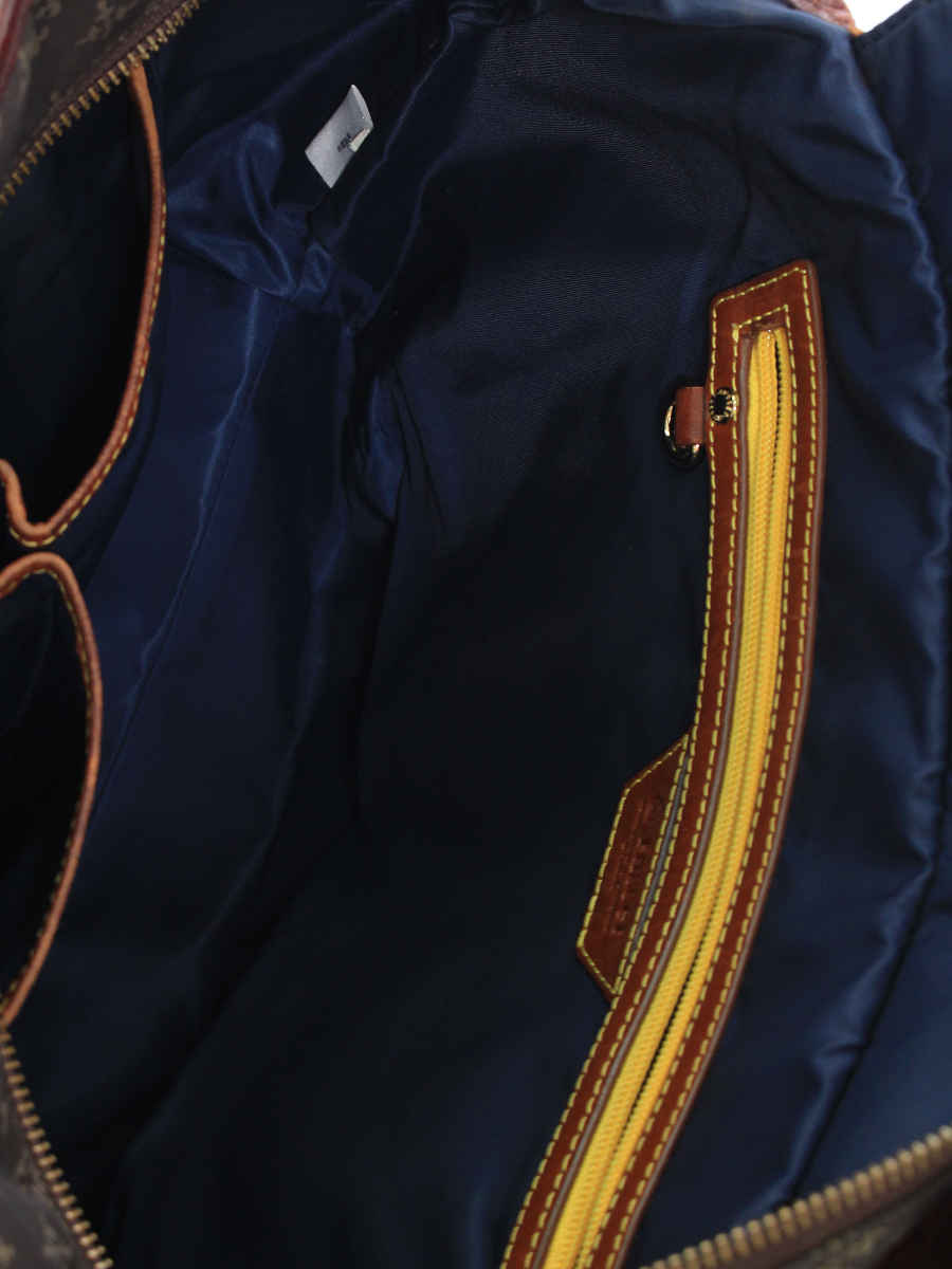 ラシット トートバッグ ナイロン レザー 総柄