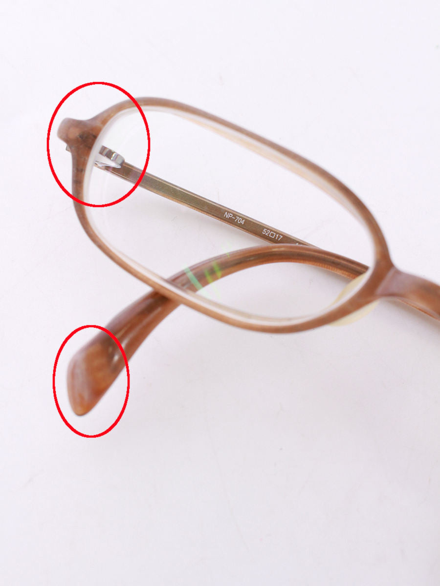 フォーナインズ メガネ 逆ヒンジ アセテート スクエアフレーム