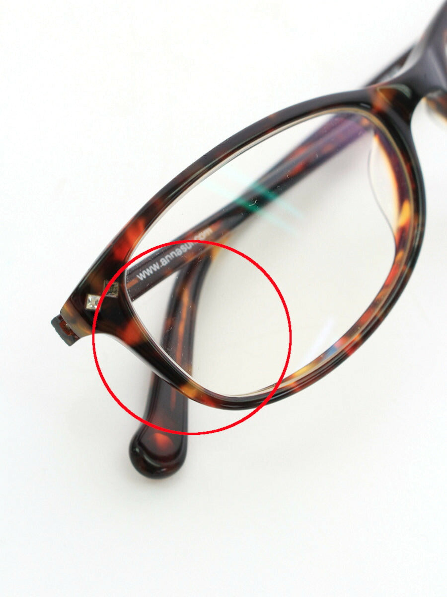 アナスイ メガネ ウェリントン