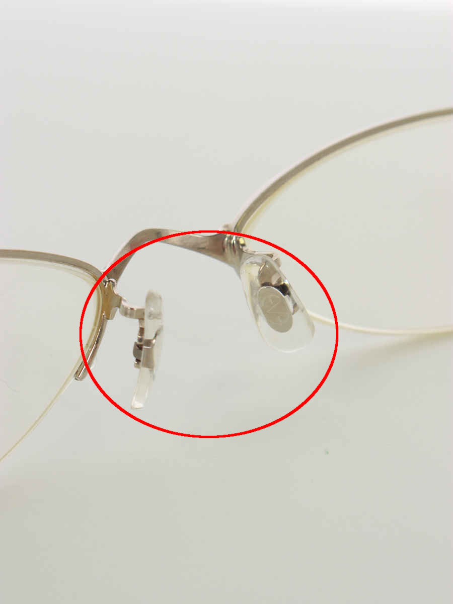 アイヴァン メガネ Flash スクエア ハーフリム