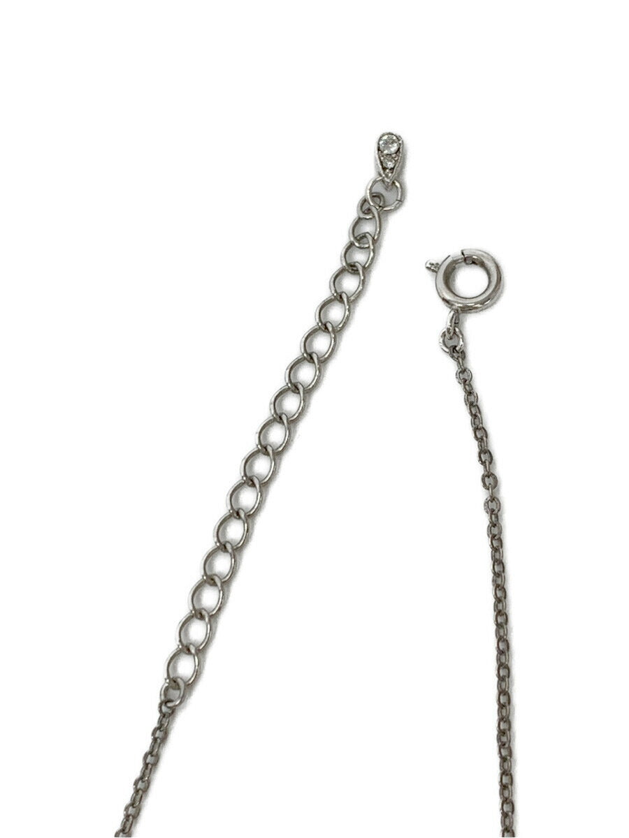 フォクシーブティック ネックレス ラインストーン リーフモチーフ