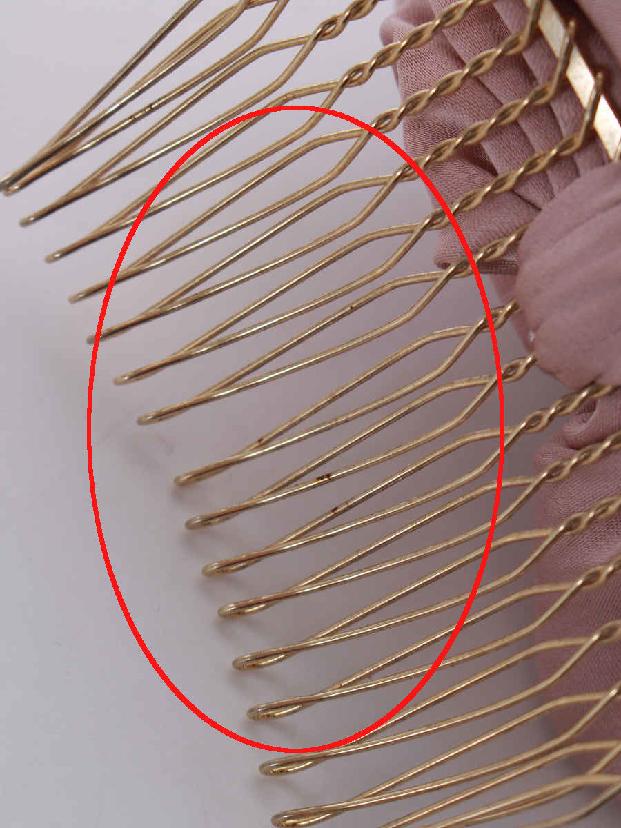 コンプレックスビズ ヘアアクセサリー ヘアコーム2点セット