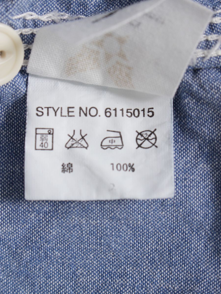 アヴィレックス シャツ デニム地 6115015