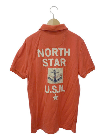 アヴィレックス ポロシャツ US NORTH STAR鹿の子 刺繍