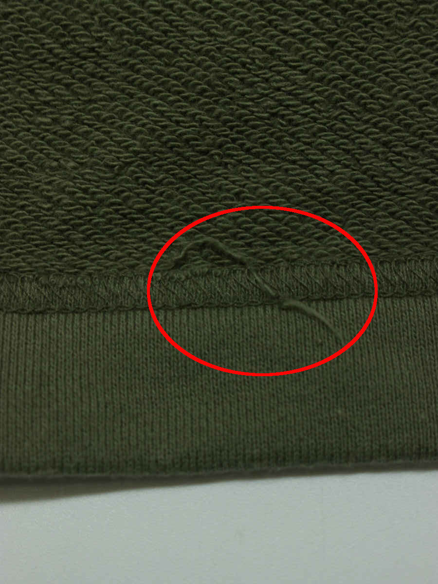 アッパーハイツ スウェット COLLEGE 212CG12 クールネック