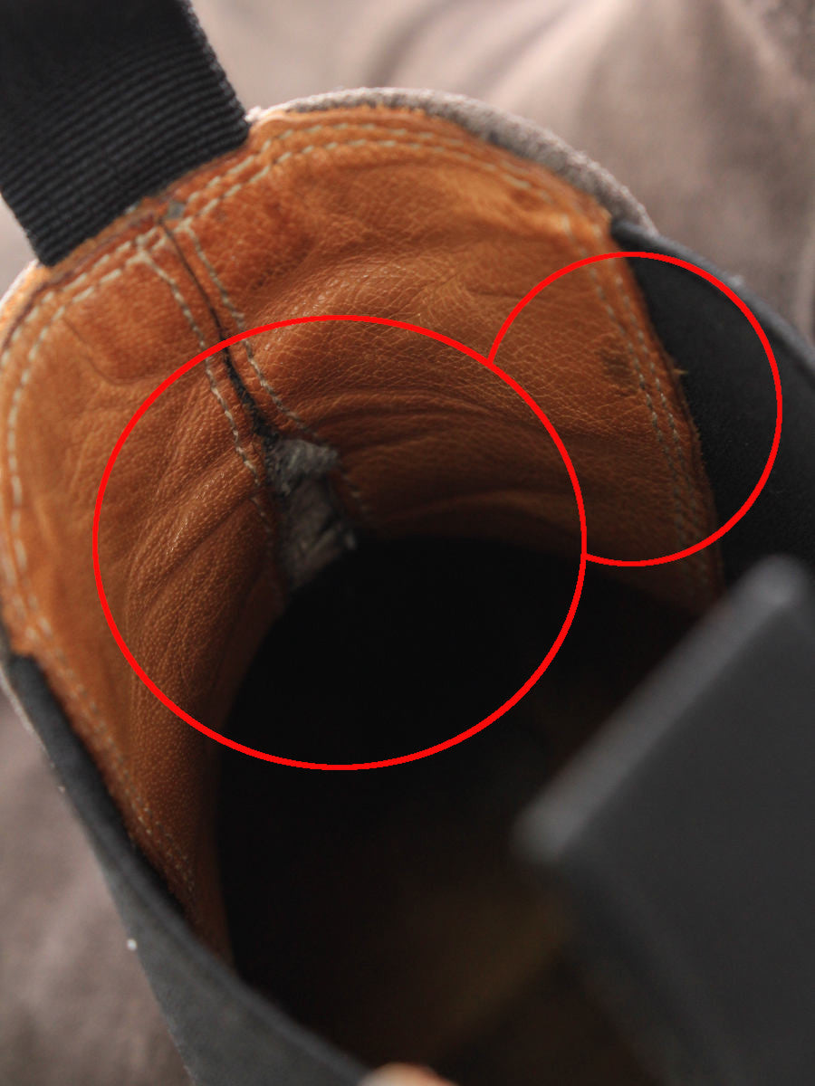 DOUCAL'S デュカルス ブーツ サイドゴア スエード