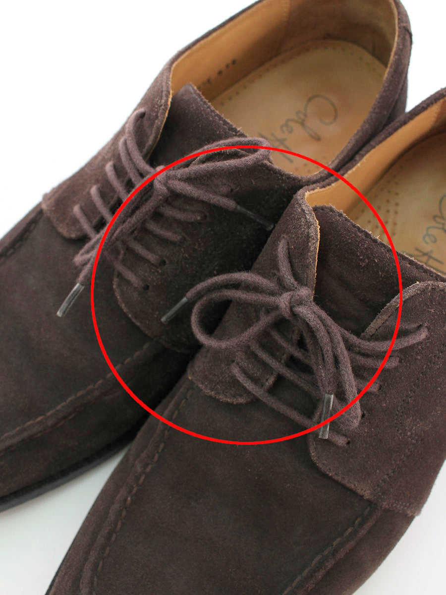 コールハーン シューズ スエード 外羽根式