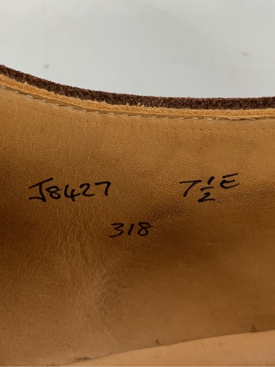 GEORGE CLEVERLEY ジョージクレバリー シューズ フルブローグ スエード ドレスシューズ ラスト318