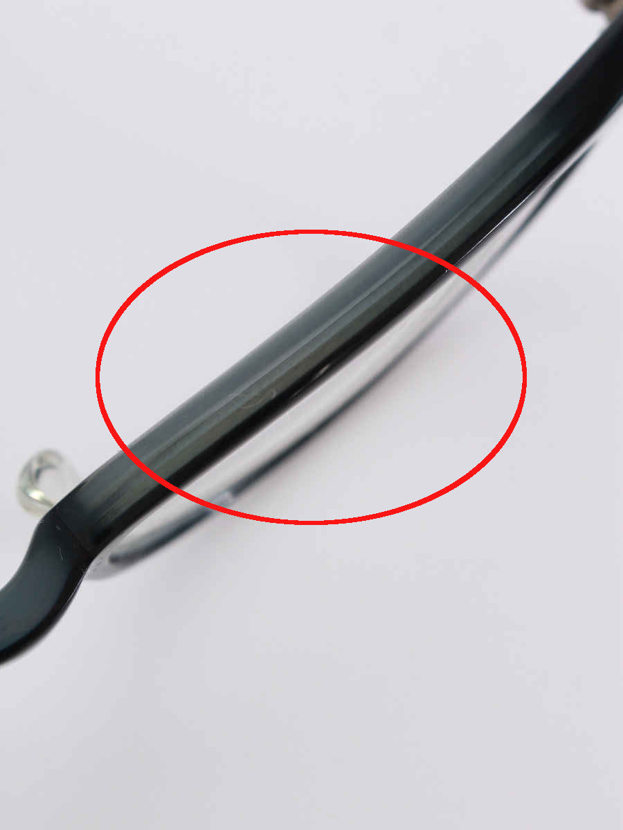 白山眼鏡店 メガネ スクエアフレーム