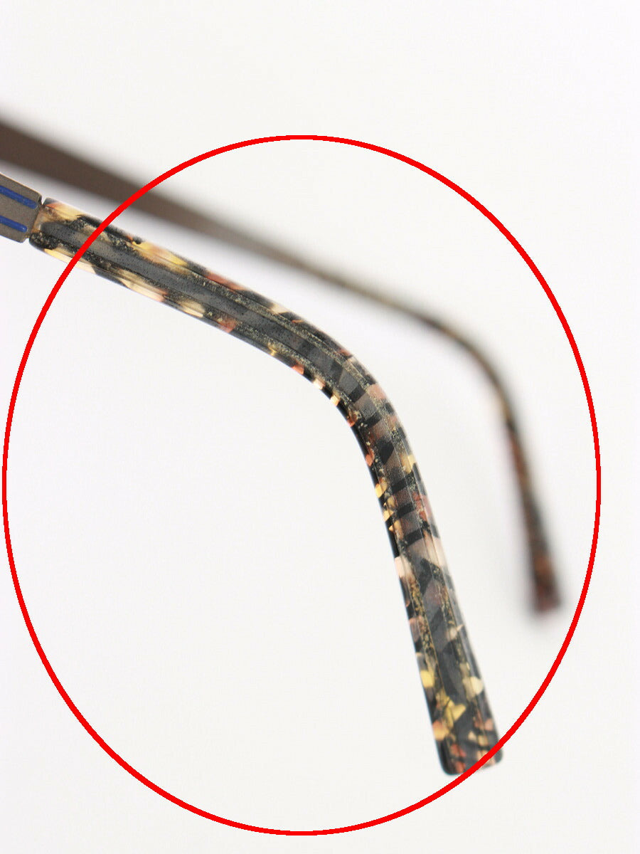 ジェイエフレイ メガネ ハーフリム