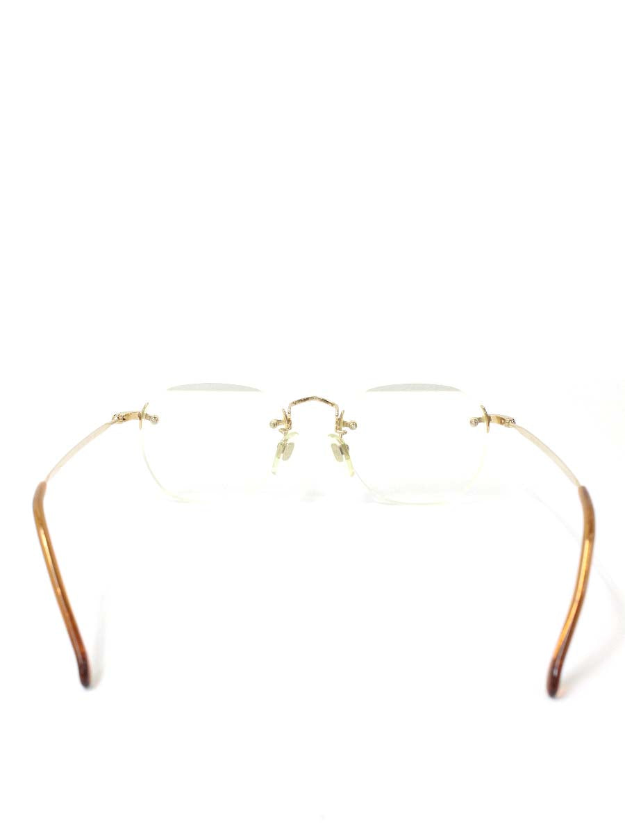 ジョルジオアルマーニ メガネ フレームレス ふちなし