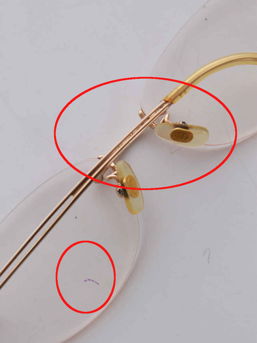 クリスチャンディオール メガネ CD-7547J リムレス