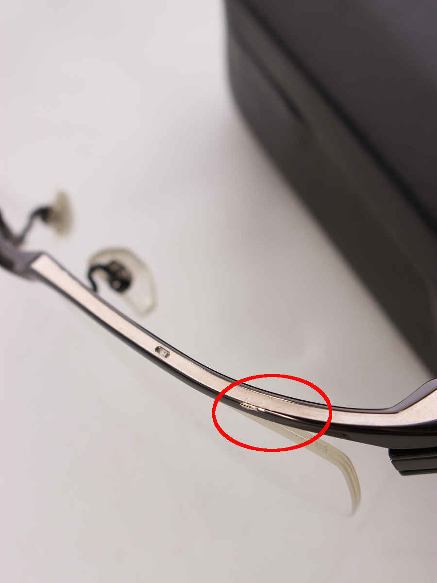 マサキマツシマ メガネ MF-1165 ハーフリムフレーム スクエア