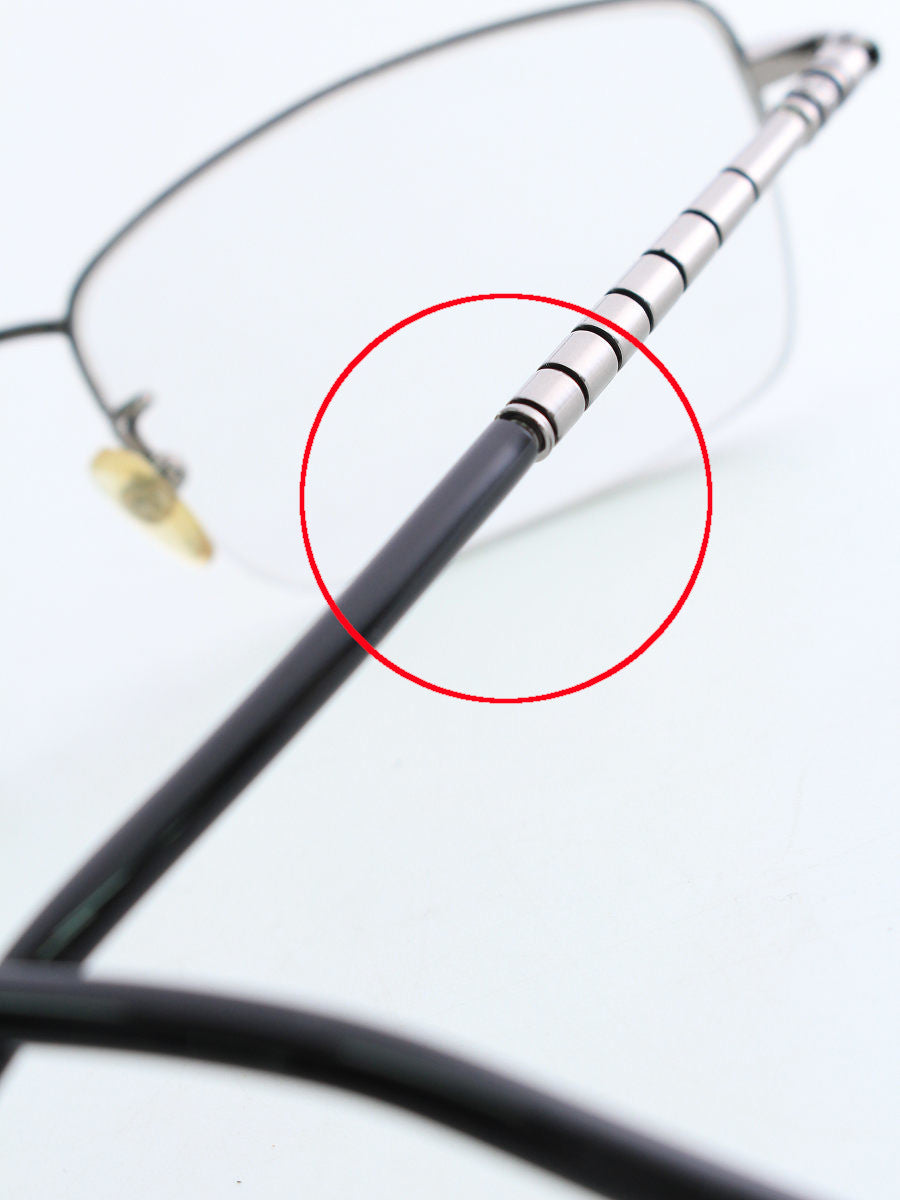 モンブラン メガネ ハーフリム TITANIUM