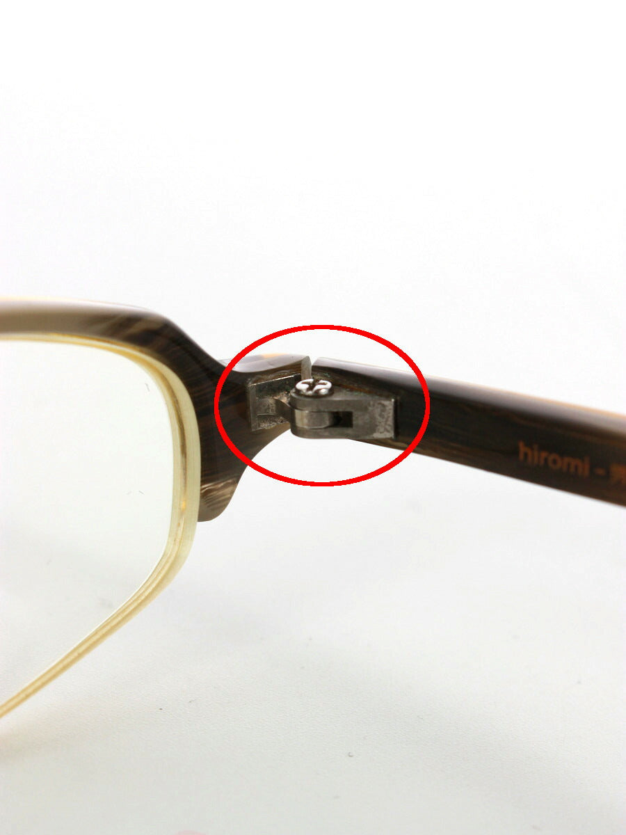 レスザンヒューマン メガネ ハーフリム 男マサリ2