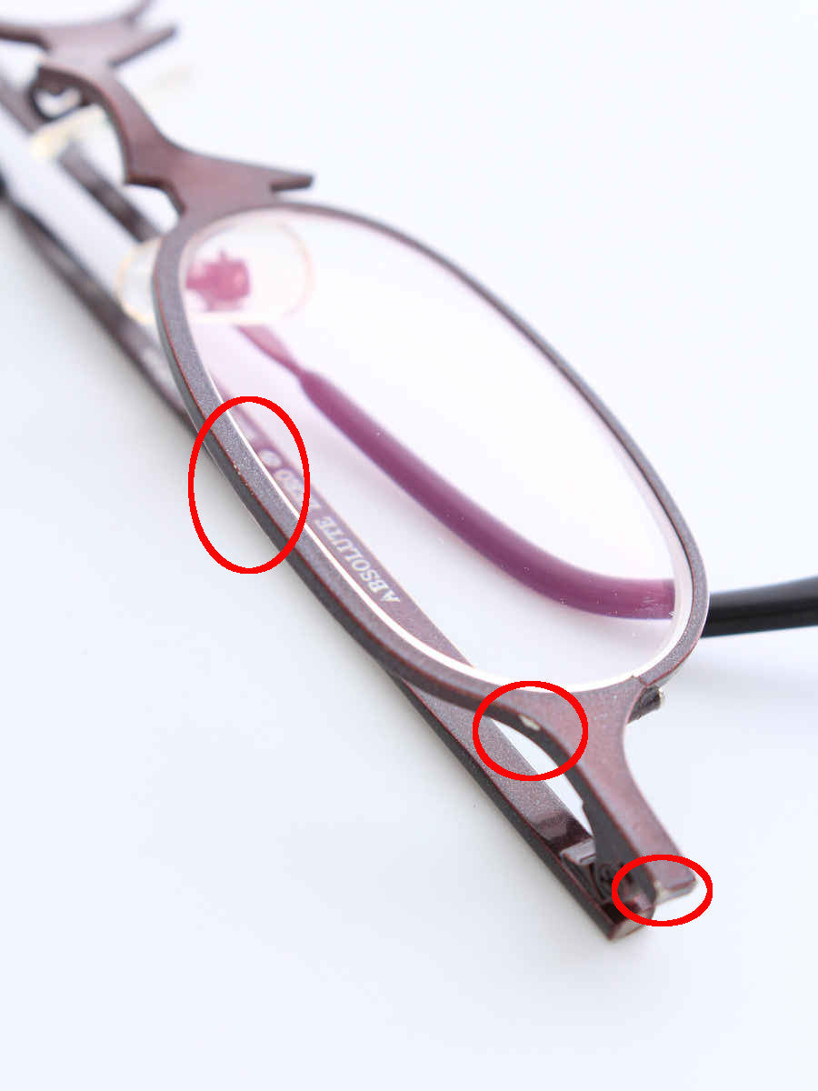 アブソリュートゼロ メガネ STAR オーバル