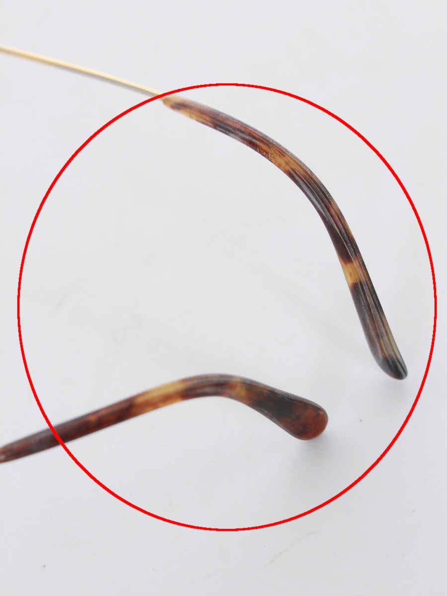 ライル&スコット メガネ スクエア ハーフリム