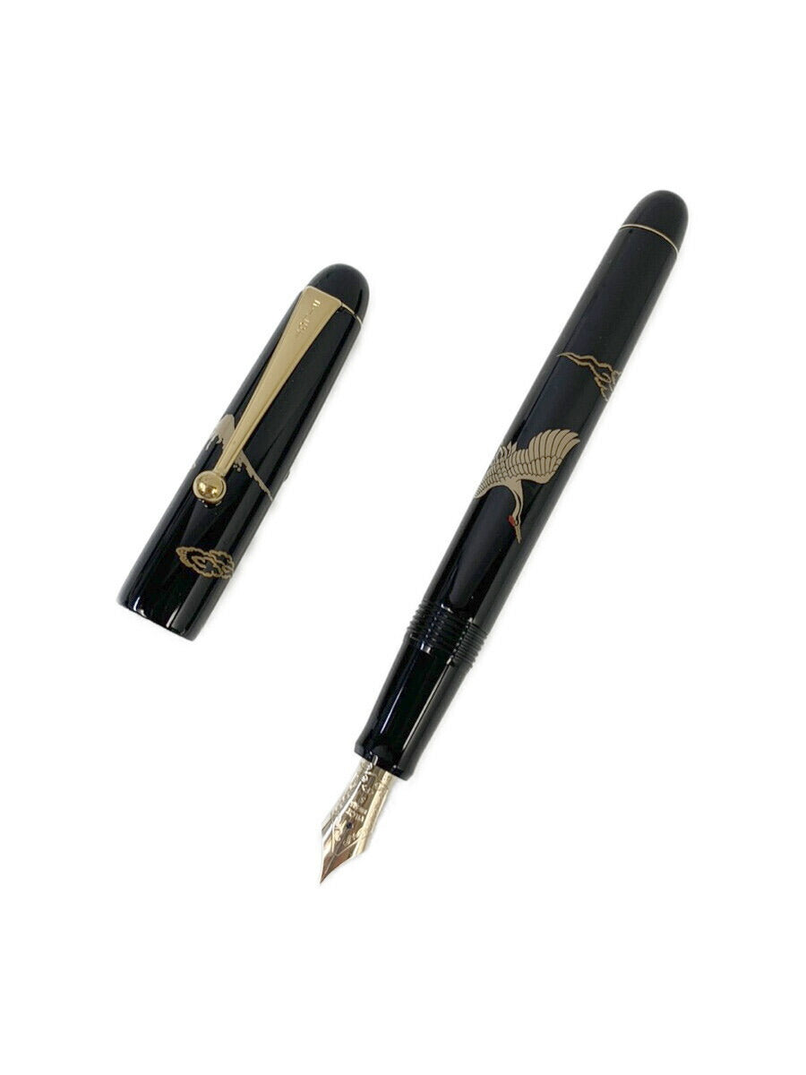 パイロット 万年筆 平蒔絵 鶴 14k